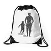 father's day Drawstring Bags