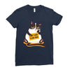 i dont want to job Ladies Fitted T-Shirt