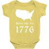 party like it's 1776 Baby Onesie