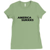 43. amerika suk 023 Ladies Fitted T-Shirt