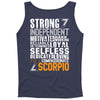 Strong Independent Motivated Scorpio Tank Top