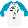 question mark 3/4 Sleeve Shirt