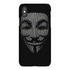 v for vendetta mask guy fawkes cool girls womens cotton t shirt dw01 iPhoneX Case