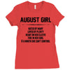 August Girl Hated By Many Ladies Fitted T-Shirt