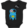 uberpup hey brain cakes! Baby Bodysuit