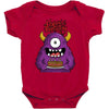 happy birthday monster Baby Bodysuit