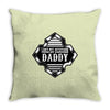 i get attitud from my father Throw Pillow
