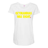 ozymandias was right Maternity Scoop Neck T-shirt