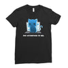 pay attention to me Ladies Fitted T-Shirt