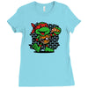 vintage raphael Ladies Fitted T-Shirt