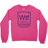 wtf outraged disbelief Crewneck Sweatshirt