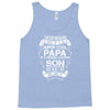 Super Cool Papa Of A Freaking Awesome Son Tank Top