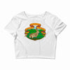 save the jackalopes! Crop Top