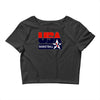 usa basketball logo Crop Top