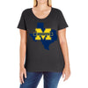 texas for michigan - limited edition Ladies Curvy T-Shirt