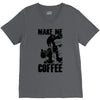make me coffee V-Neck Tee