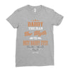 daddy the man the myth best daddy ever Ladies Fitted T-Shirt