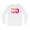 She Wants The D - Dunkin Donuts Long Sleeve Shirts