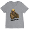 bear khabib V-Neck Tee