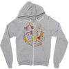battle of the masters Zipper Hoodie