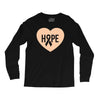 Hope With Heart Long Sleeve Shirts