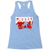 doomy and groovy Racerback Tank
