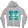 ife is creating Zipper Hoodie