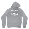 boobs real smile fake Unisex Hoodie