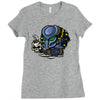 predator chest Ladies Fitted T-Shirt