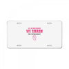 On Wednesdays We Smash The Patriarchy License Plate