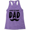awsome dad Racerback Tank