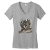 the weight of the world Women's V-Neck T-Shirt