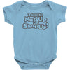 time to nut up or shut up! Baby Onesie