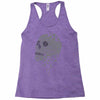 skull triangle Racerback Tank