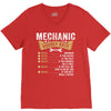 Mechanic Hourly Rate V-Neck Tee