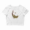 jaguar shark Crop Top