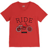 ride and shine V-Neck Tee