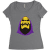 Lol Skeletor Women's Triblend Scoop T-shirt