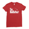 the rodfather! Ladies Fitted T-Shirt