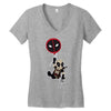 mouth the merc (x force version) Women's V-Neck T-Shirt