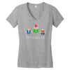 androids Women's V-Neck T-Shirt
