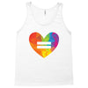 Rainbow Equality Heart Tank Top