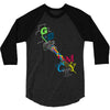 rgb cmyk 3/4 Sleeve Shirt
