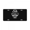 explore the world License Plate