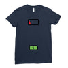 Mommy Dead Battery Ladies Fitted T-Shirt