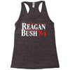 reagan bush '84 Racerback Tank
