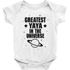 Greatest Yaya In The Universe Baby Onesie