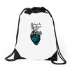 nature in my heart Drawstring Bags