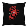 screaming doom Throw Pillow