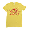 love red Ladies Fitted T-Shirt